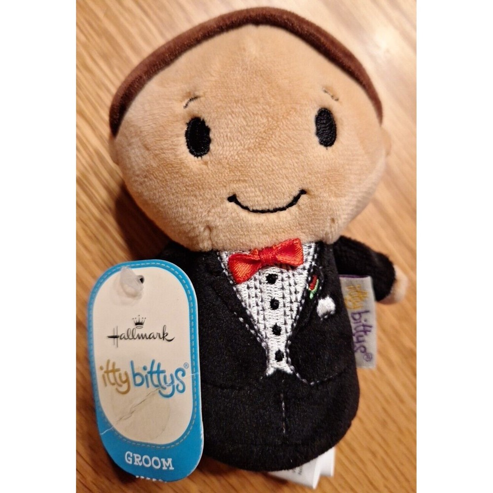 Hallmark ittybittys Wedding GROOM Plush With Tag